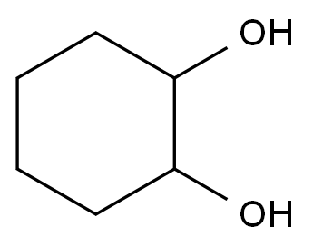 1,2-环己二醇 (顺反混合物) 1,2-Cyclohexanediol (cis- and?trans- mixture) CAS 931-17-9 结构式 Chemical Structure