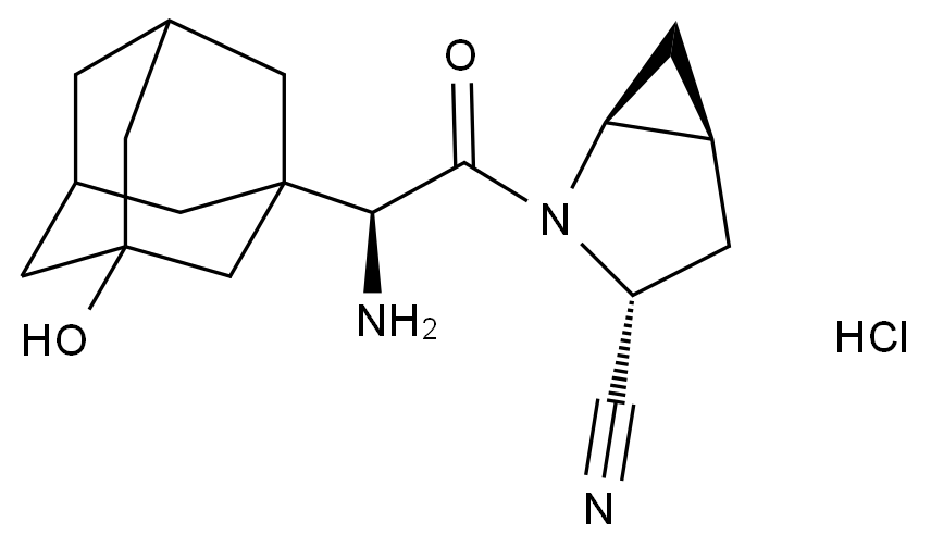 CAS No.:1564266-00-7 (free base),沙格列汀杂质32 盐酸盐