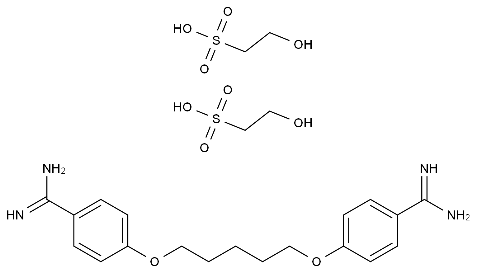 CAS No.:140-64-7,喷他脒羟乙磺酸盐