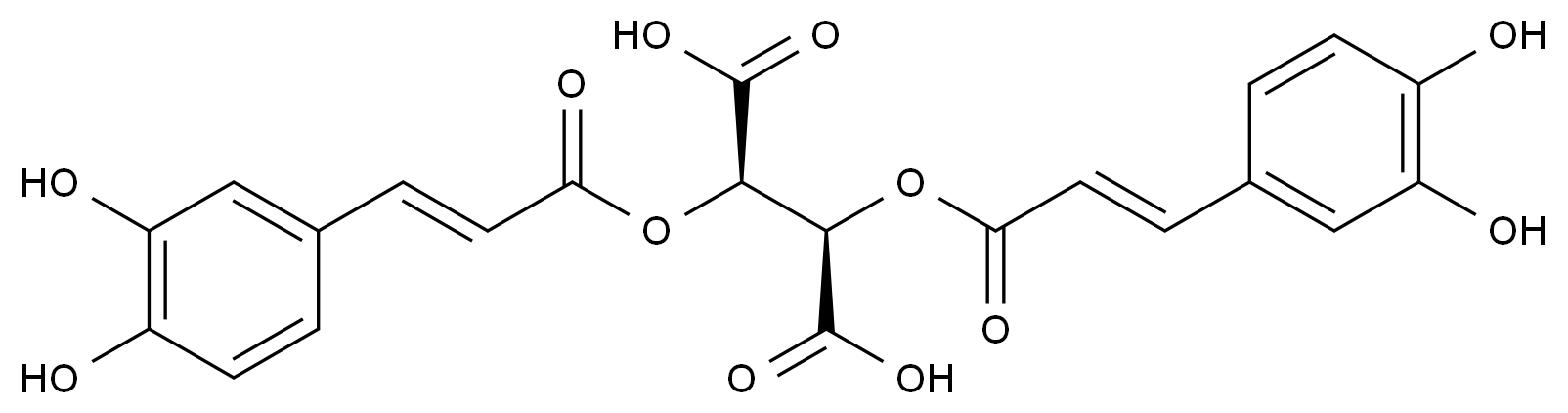 Cichoric Acid CAS 6537-80-0 chemical structure