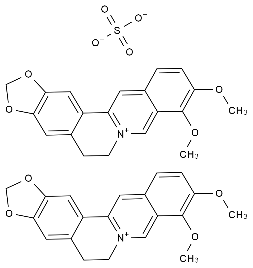 CAS No.:316-41-6,硫酸黄连素