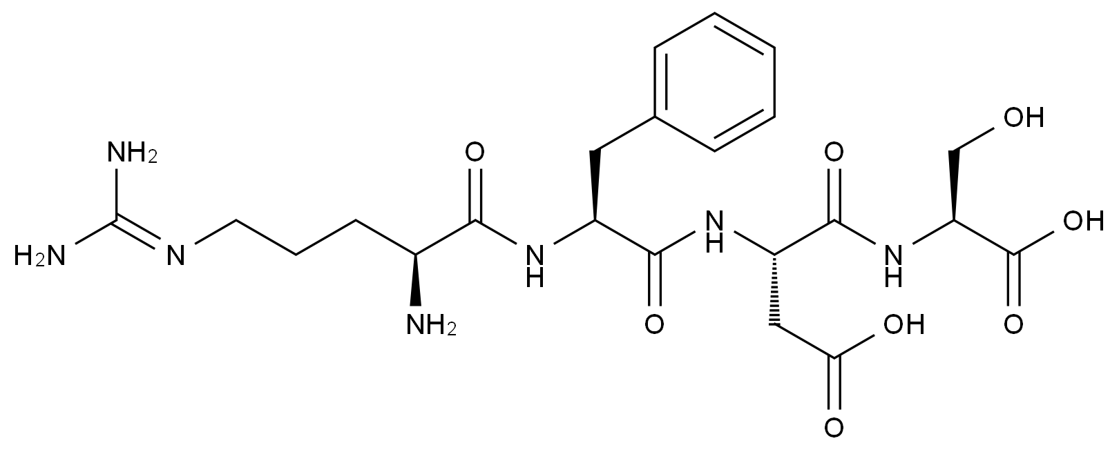 CAS No.:102567-19-1,H-精氨酸-苯丙氨酸-天冬氨酸-丝氨酸-OH