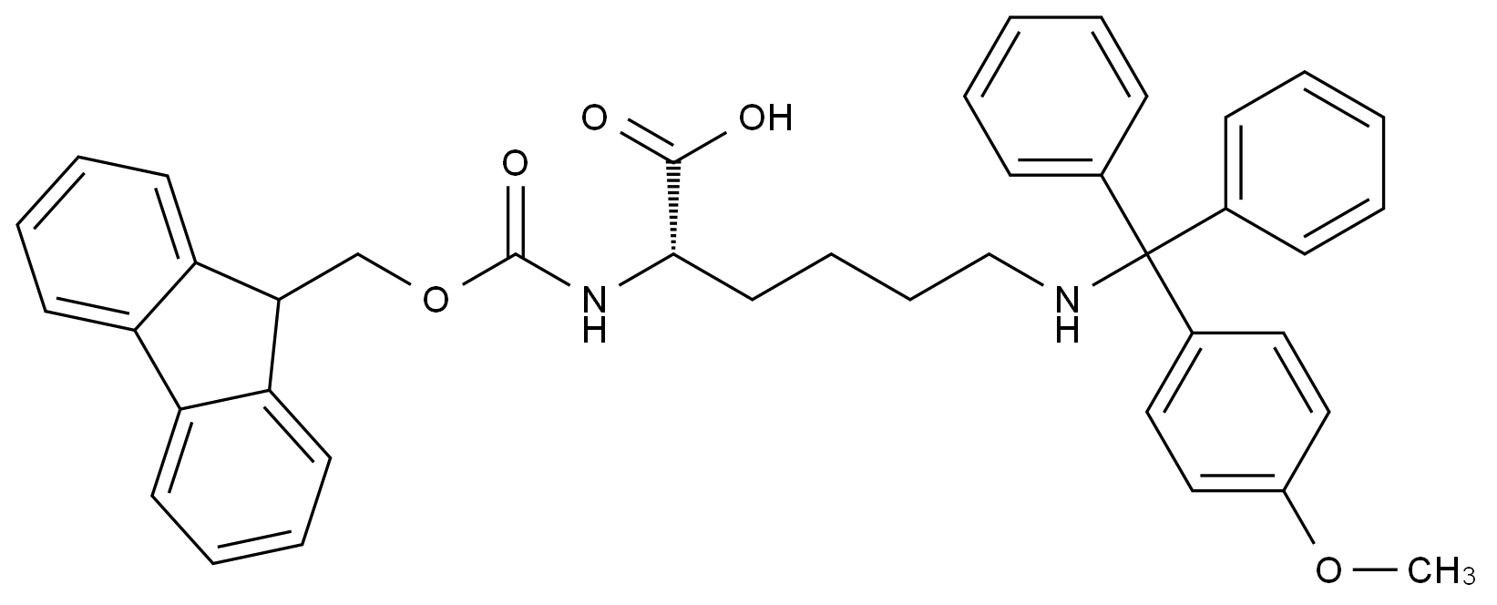 CAS No.:159857-60-0,Fmoc-赖氨酸(4-methoxytrityl)-OH