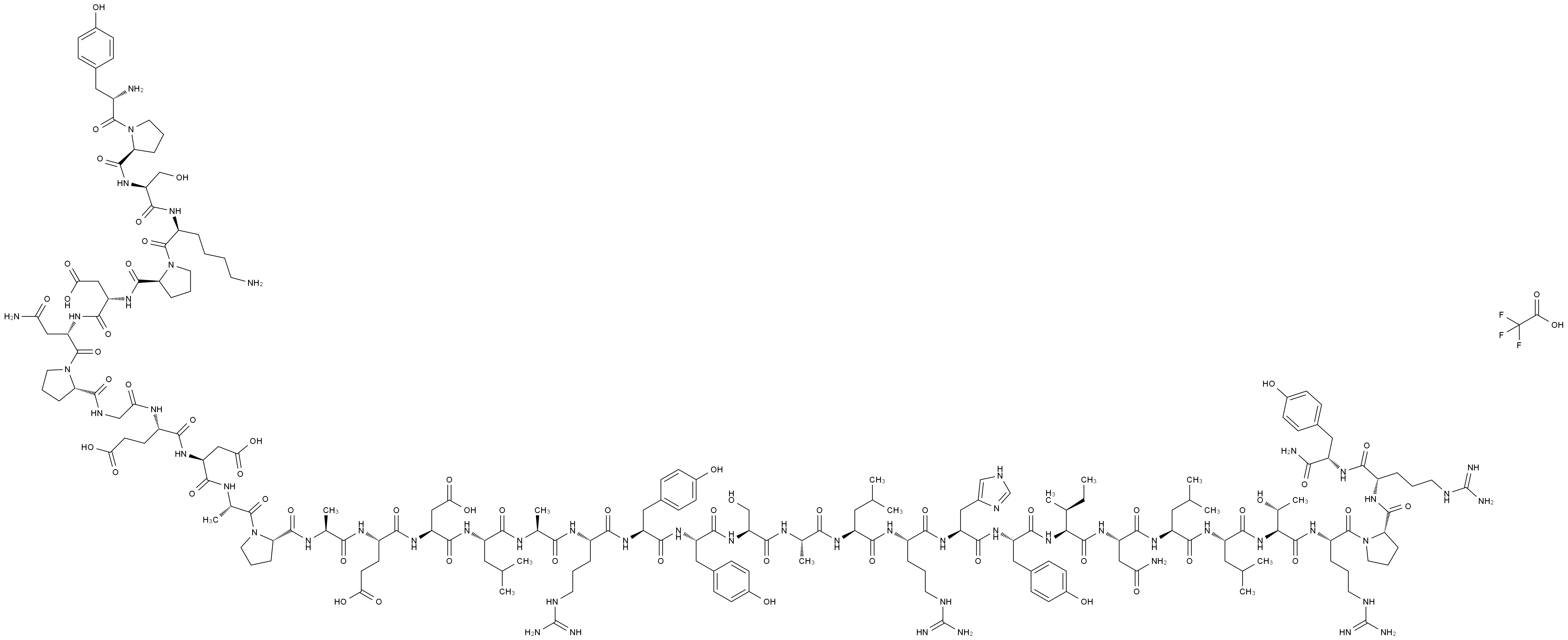 CAS No.:125580-28-1,(Leu31,Pro3?)-Neuropeptide Y (porcine)三氟乙酸盐