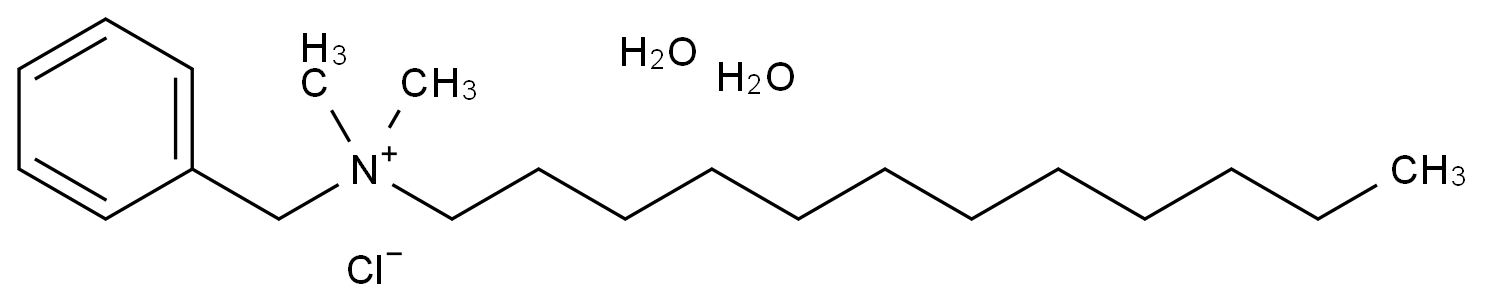 CAS No.:147228-80-6,苄基十二烷基二甲基氯化铵 二水合物