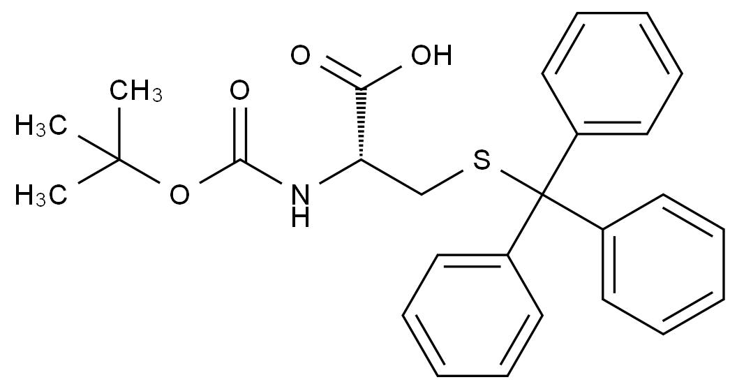 CAS No.:21947-98-8,Boc-半胱氨酸(Trt)-OH