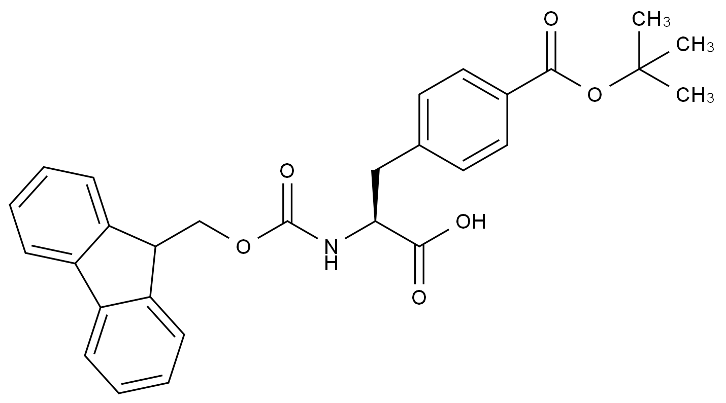 CAS No.:183070-44-2,Fmoc-p-carboxy-苯丙氨酸(OtBu)-OH
