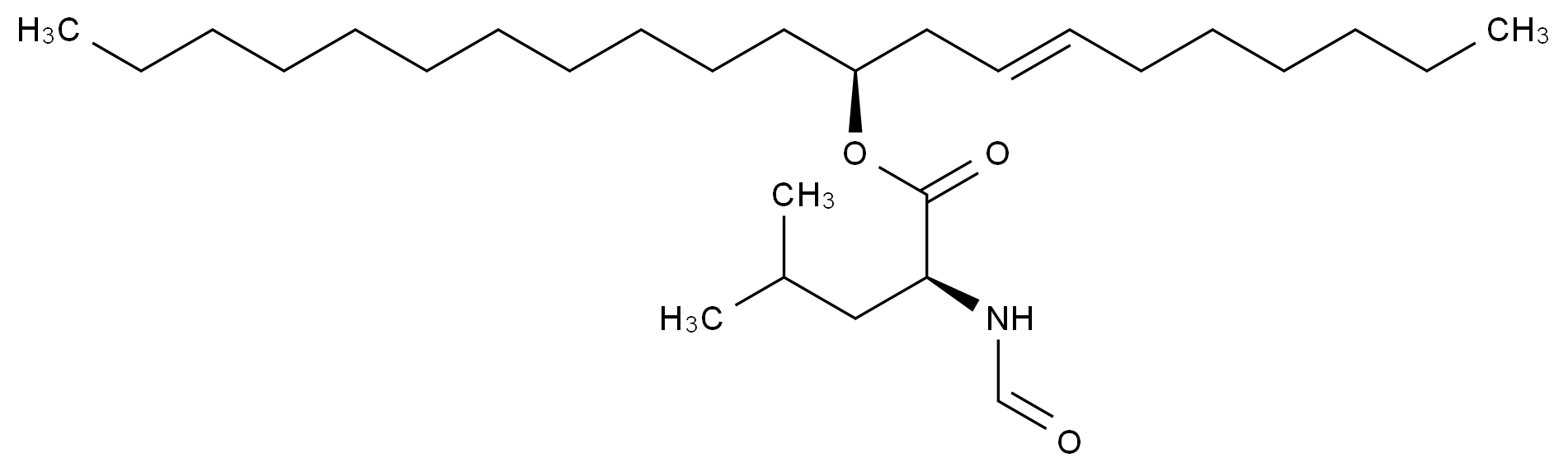 CAS No.:130676-63-0,N-甲酰基-L-亮氨酸[S-（E）] - 1-（2-壬烯基）十二烷基酯