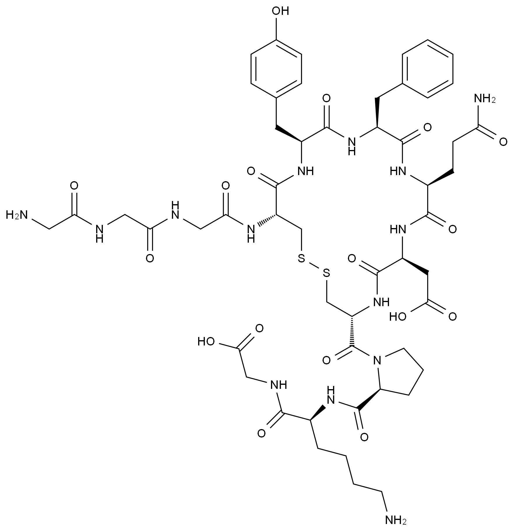 [8-L-aspartic acid,12-glycine]Terlipressin