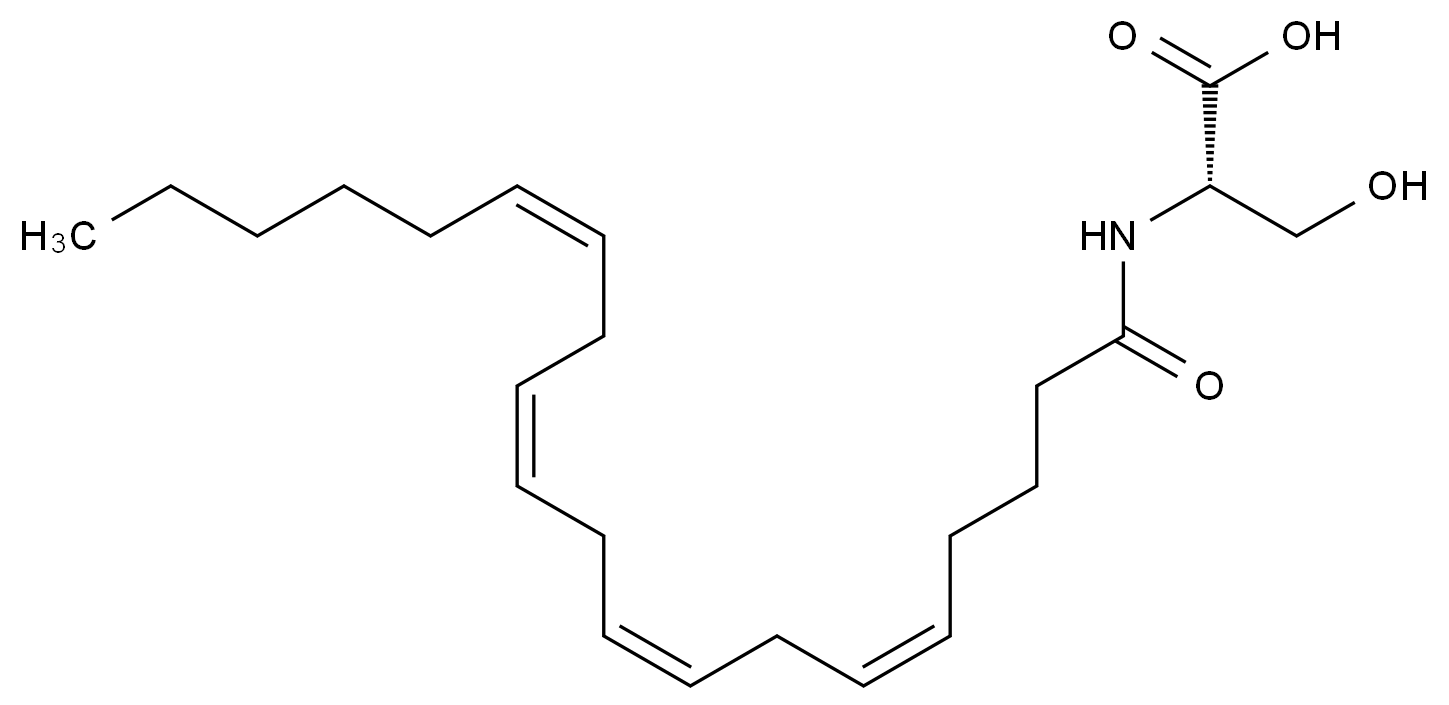 N-Arachidonoyl-L-Serine, ARA-S CAS 187224-29-9 chemical structure