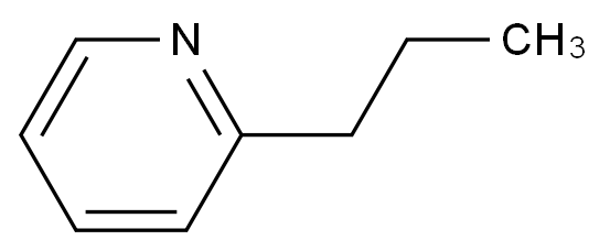 2-丙基吡啶 2-Propylpyridine CAS 622-39-9 结构式 Chemical Structure