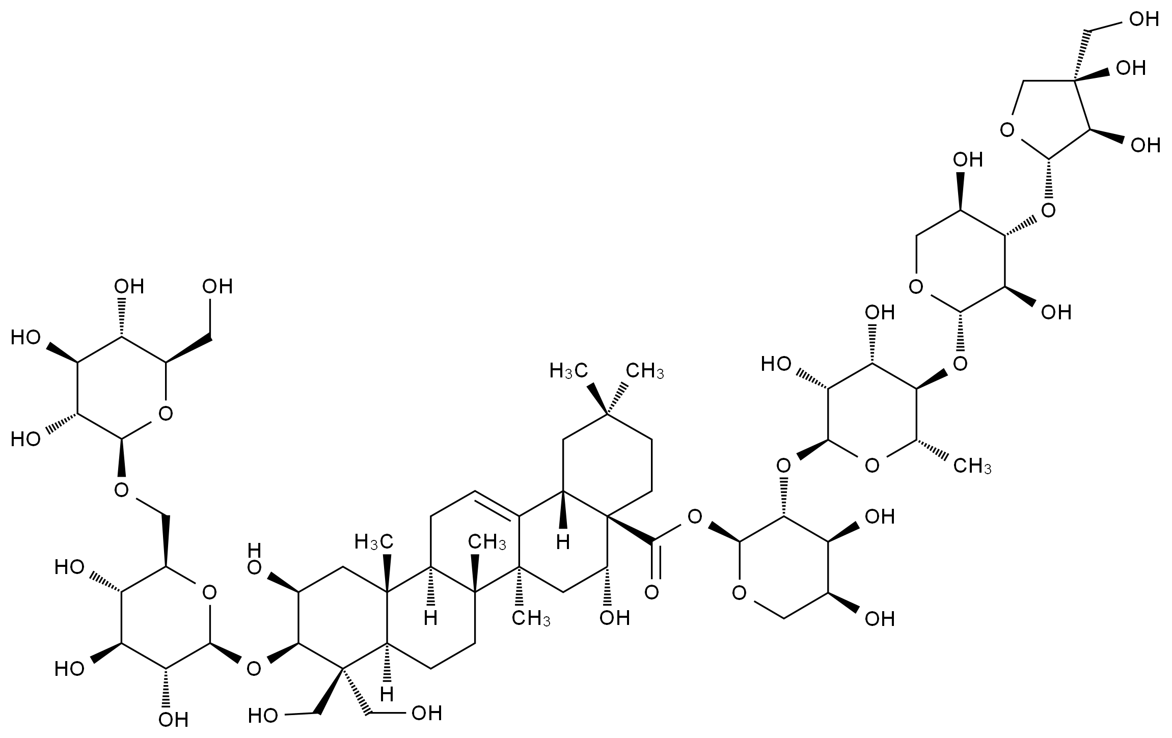 CAS No.:67884-03-1,桔梗皂苷D3