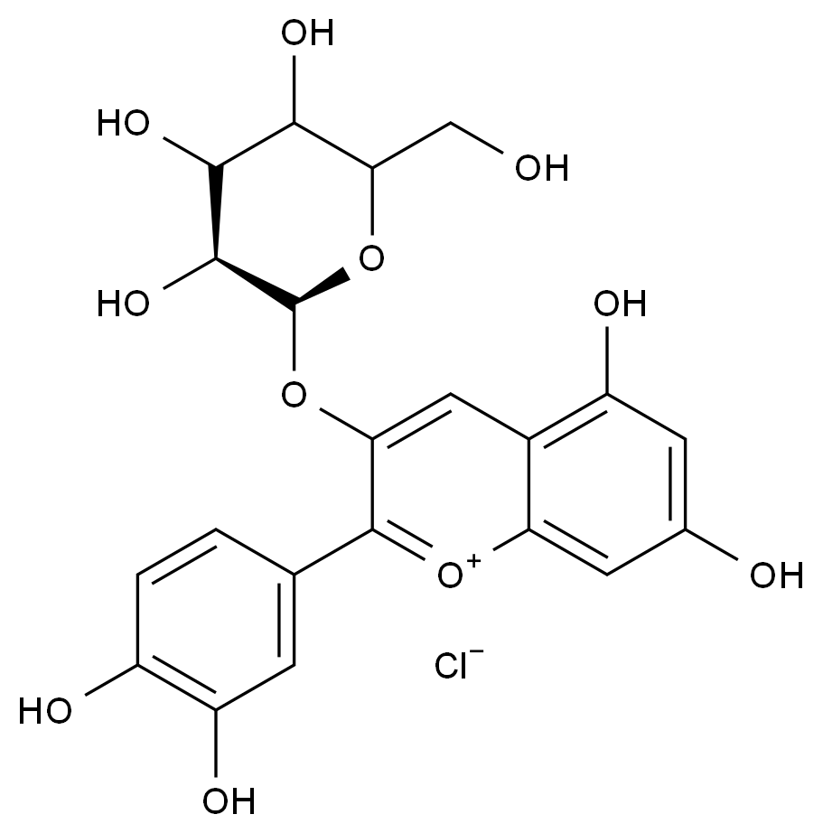 CAS No.:27661-36-5,矢车菊素半乳糖苷
