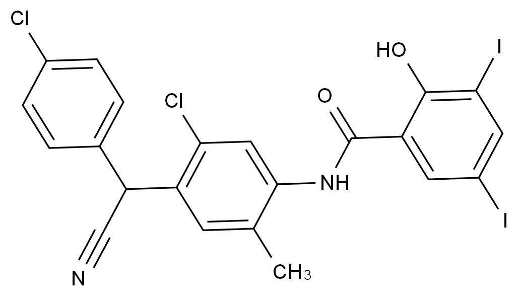 CAS No.:57808-65-8,氯氰碘柳胺