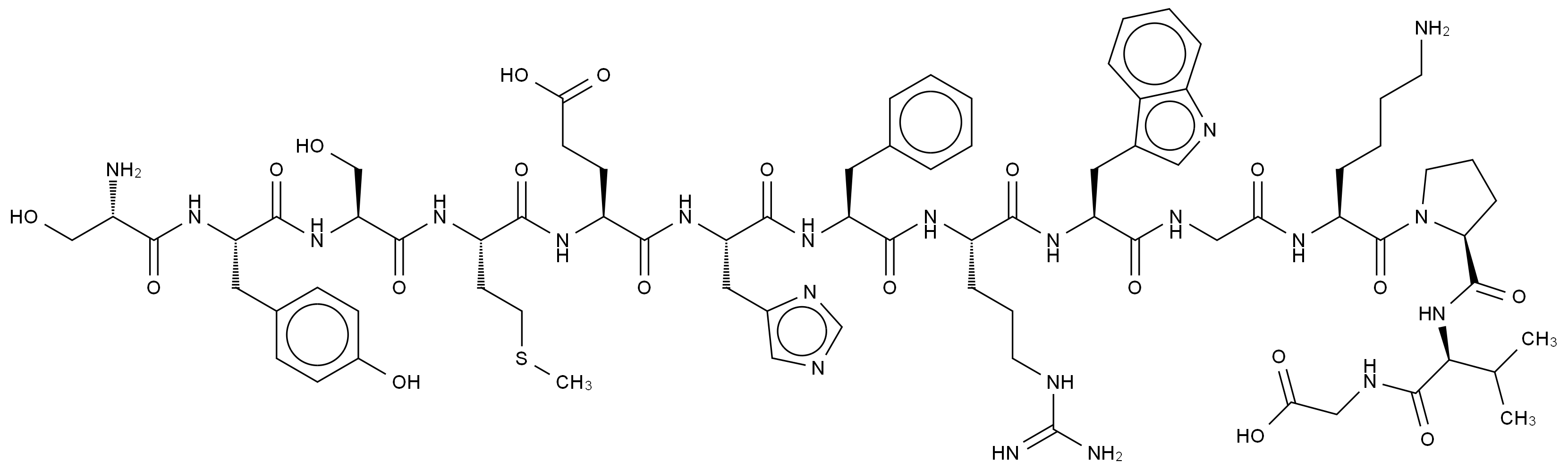 CAS No.:25696-21-3,丝拉克肽 (1-14)