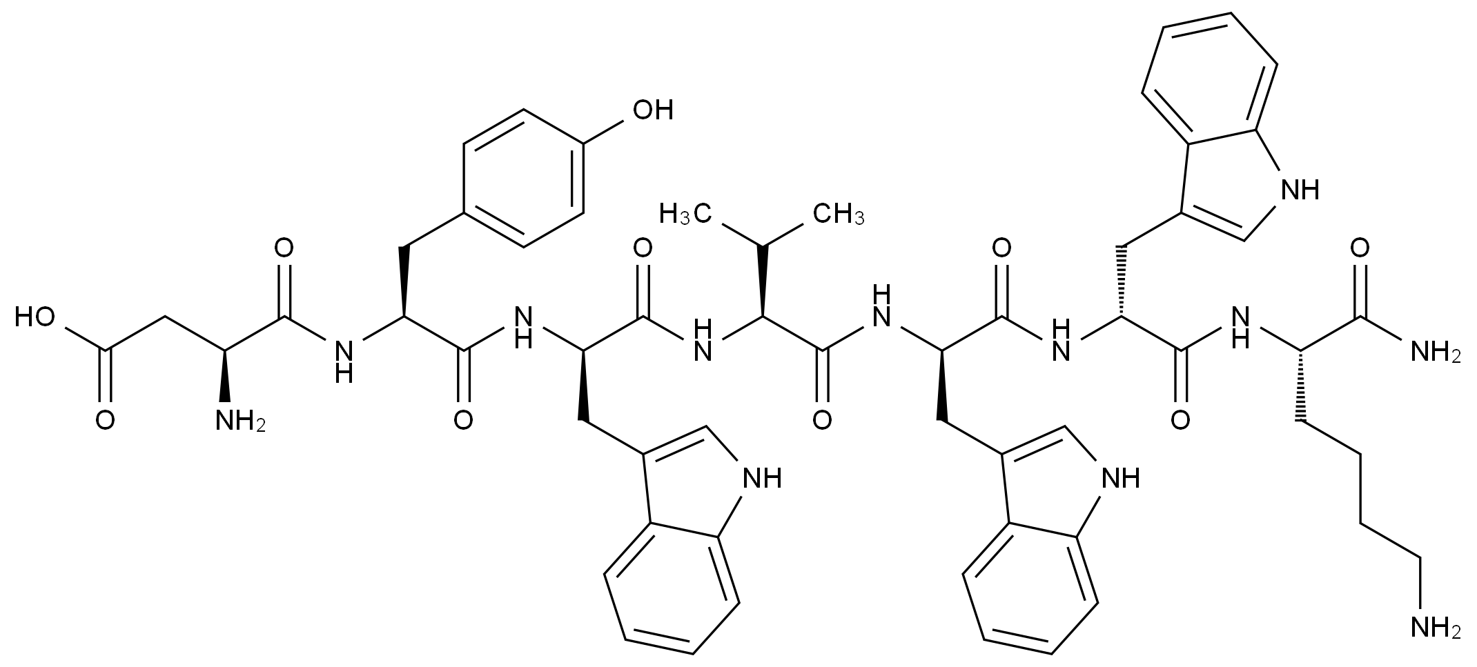 CAS No.:135306-85-3,(酪氨酸5-D-色氨酸6,8,9-赖氨酰胺10)-神经激肽A(4-10)