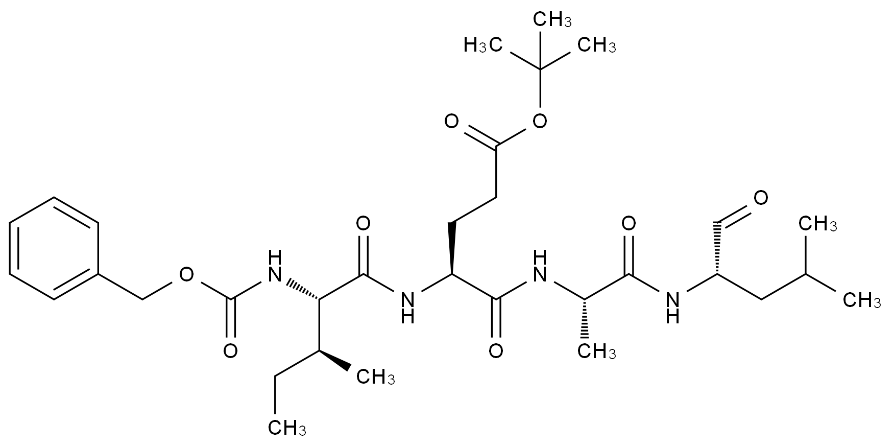 CAS No.:158442-41-2,Z-异亮氨酸-谷氨酸(OtBu)-丙氨酸-亮氨酸-aldehyde