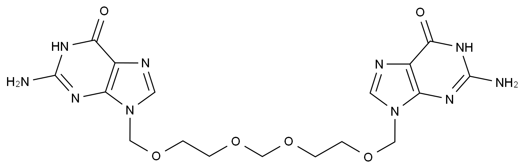 Aciclovir EP Impurity R structure