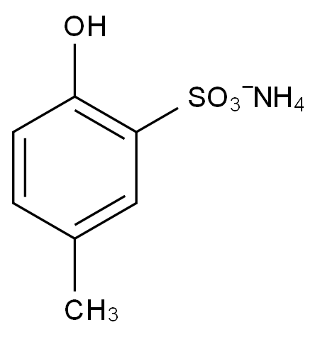 2-hydroxy-5-methylbenzenesulfonic acid ammonium salt