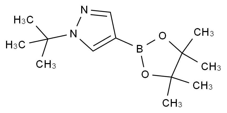 CAS No.:1256359-15-5,1-(叔丁基)-4-(4,4,5,5-四甲基-1,3,2-二氧硼杂环戊烷-2-基)吡唑