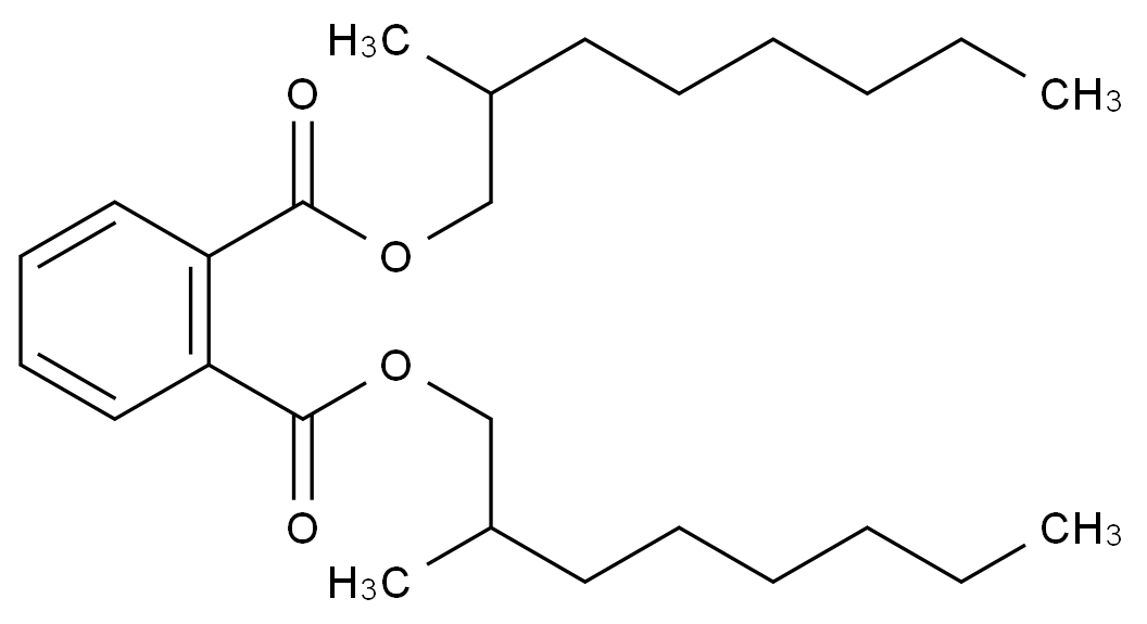 邻苯二甲酸二(2-甲基辛基)酯 Phthalic acid, bis-2-methyloctyl ester CAS 70857-56-6 结构式 Chemical Structure