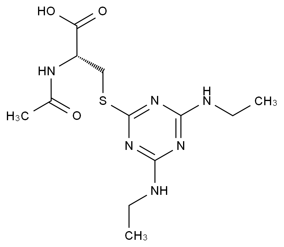 CAS No.:205764-69-8,L-半胱氨酸,N-乙酰基-S-[4,6-双(乙基氨基)-1,3,5-三嗪-2-基]
