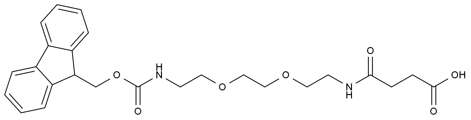 CAS No.:613245-91-3,Fmoc-氨基-PEG2-ethylamino-Suc-OH