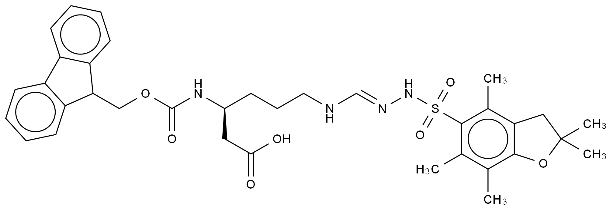 CAS No.:401915-53-5,Fmoc-高Arg(pbf)