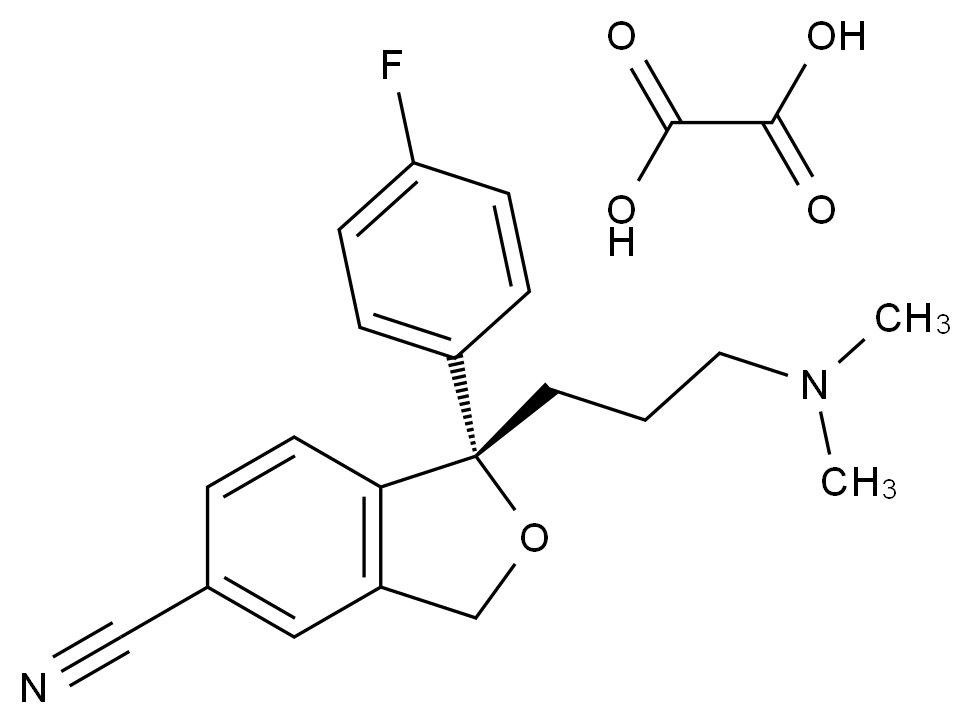 CAS No.:219861-08-2,（S）-西酞普兰 草酸盐