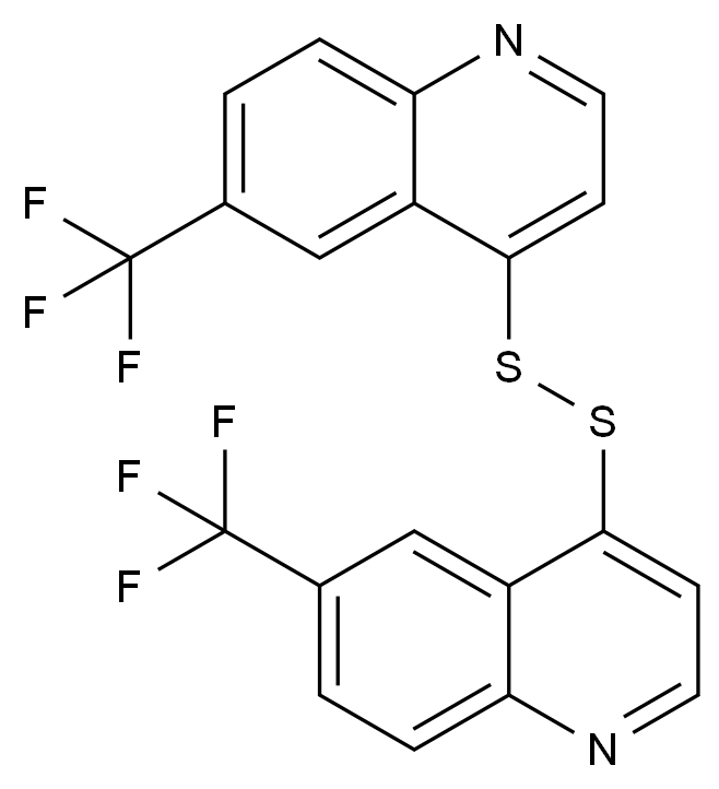 6-（三氟甲基）喹啉-4-硫醇二聚体