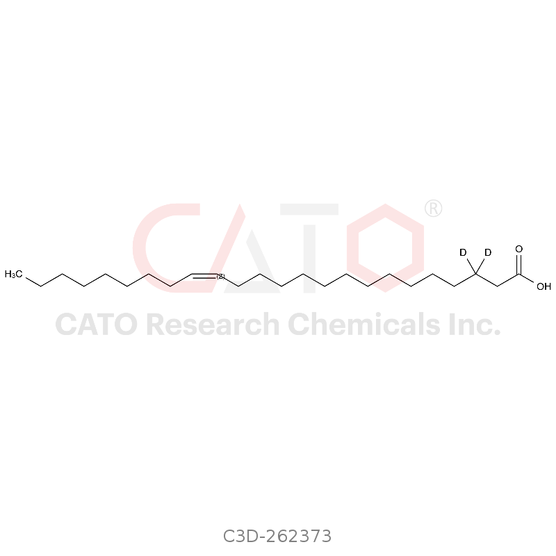 （Z） -二十四碳-15-烯-3,3-d2酸