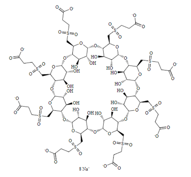 CAS No.:1202353-02-3 (free acid),Sugammadex Impurity 57