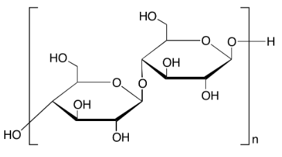 α-Cellulose (powdered) CAS 9004-34-6 chemical structure