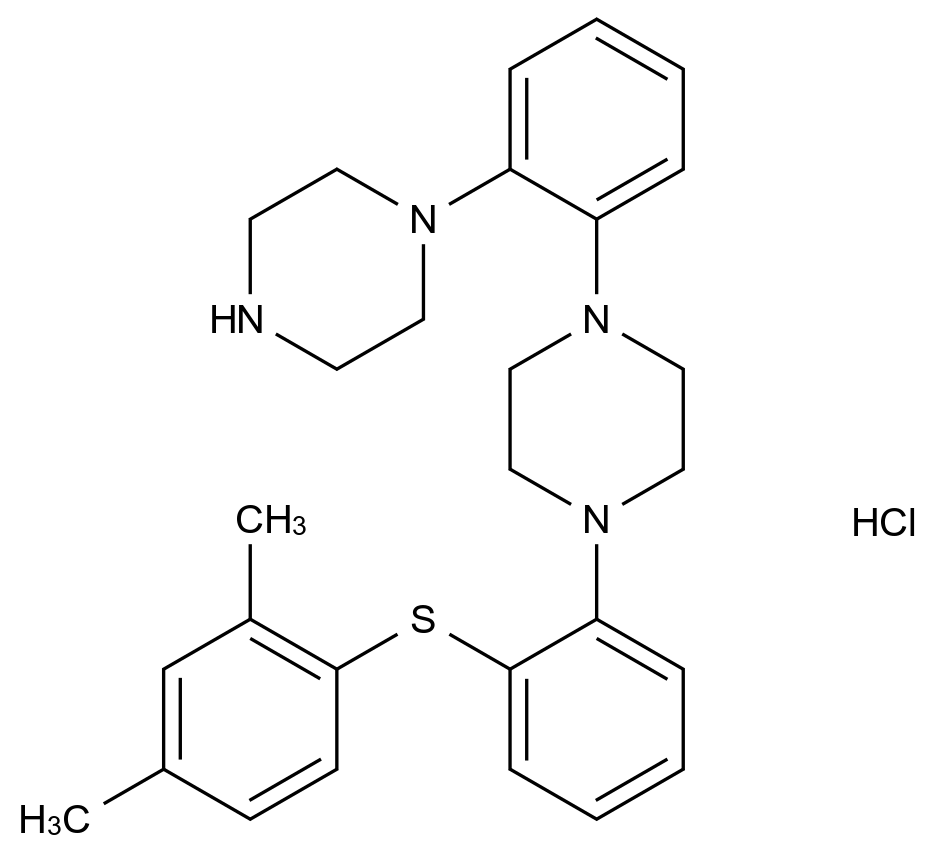 CAS No.:1240670-85-2（free base）,沃替西汀杂质20（盐酸盐）