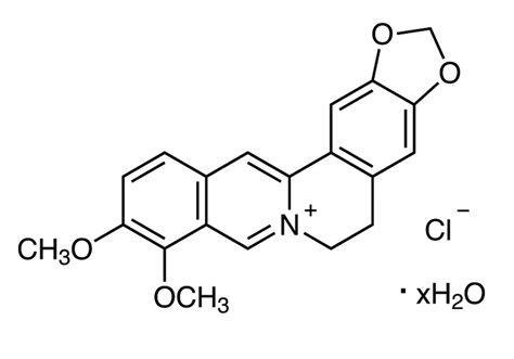 CAS No.:141433-60-5,Berberine Chloride hydrate