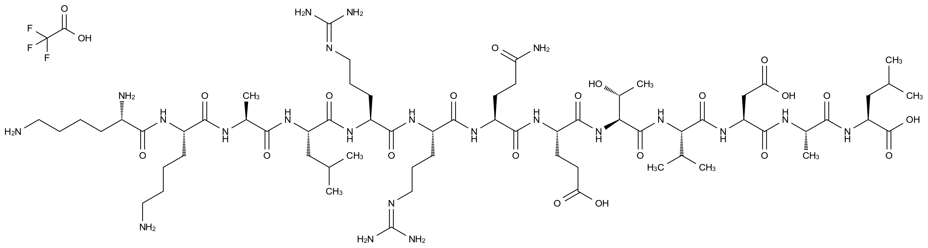 CAS No.:129198-88-5（free base）,Autocamtide肽-2（）TFA盐