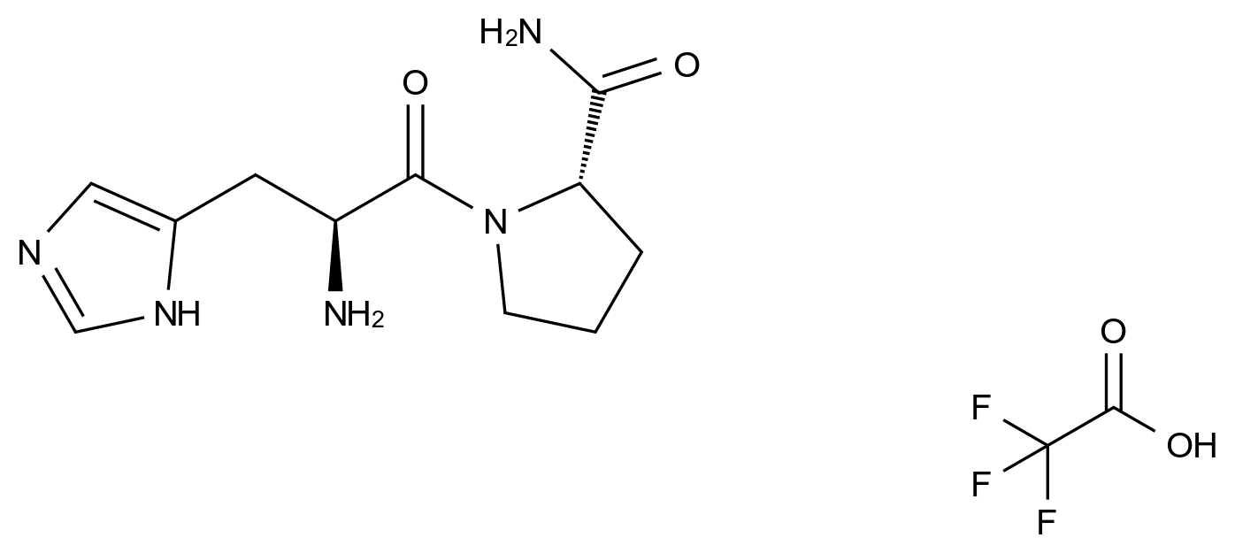 H-组氨酸-脯氨酸-NH2（TFA盐）