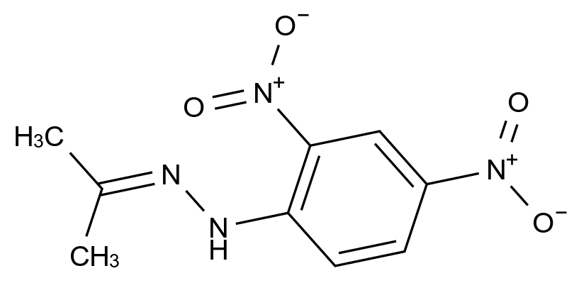 CAS No.:1567-89-1,丙酮-2，4-DNPH(丙酮2,4-二硝基苯腙)