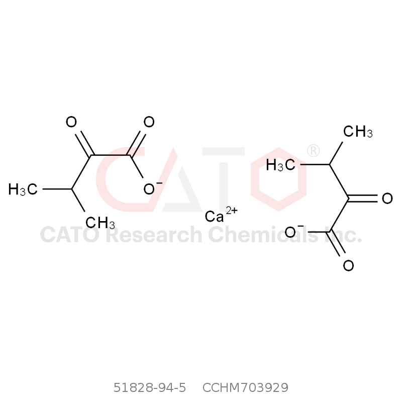 CAS No.:51828-94-5,3-甲基-2-氧代丁酸钙