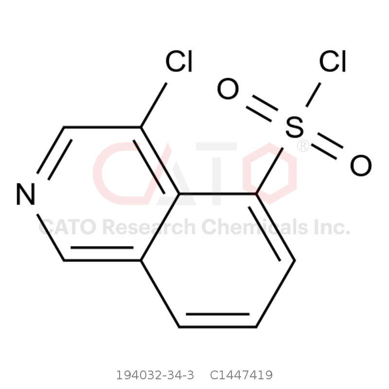 CAS No.:194032-34-3,4-氯异喹啉-5-磺酰氯