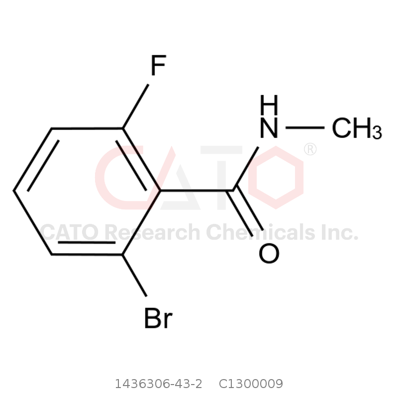 CAS No.:1436306-43-2,2-溴-6-氟-N-甲基苯甲酰胺