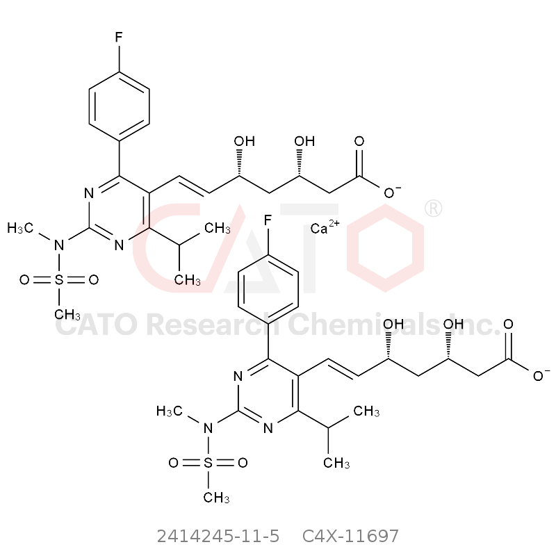 CAS No.:2414245-11-5,Rosuvastatin EP Impurity G (Calcium Salt)