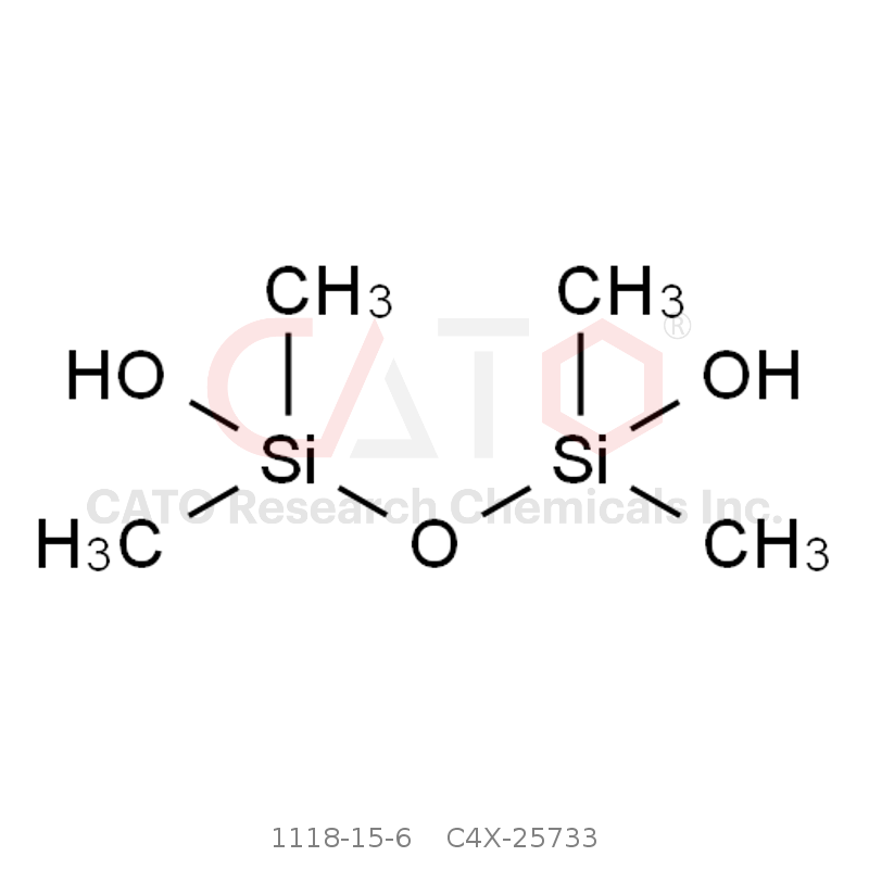 CAS No.:1118-15-6,1,1,3,3-四甲基二硅氧烷-1,3-二醇（无法检测，非经营范围）