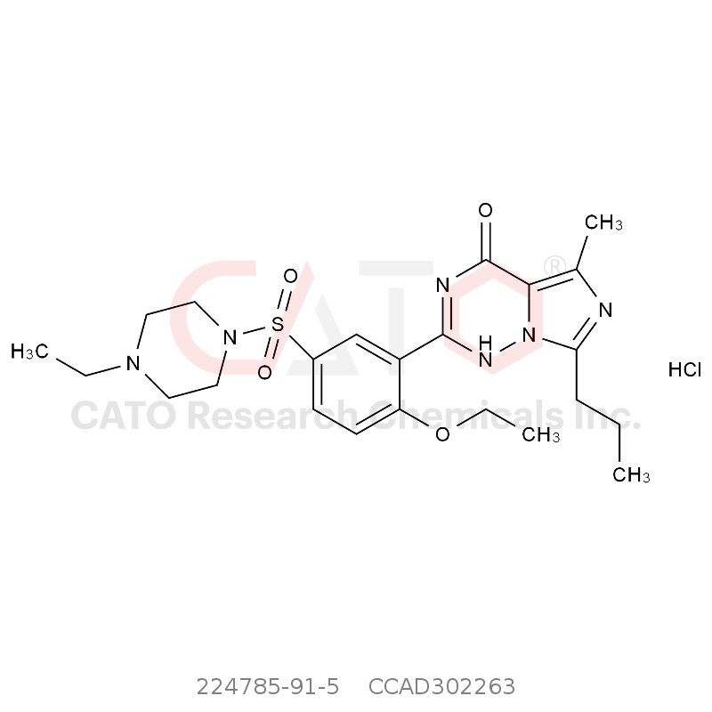 CAS No.:224785-91-5,Vardenafil Hydrochloride