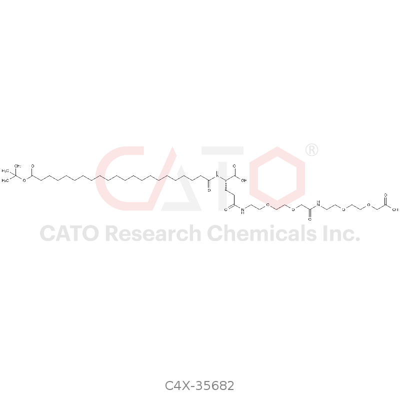 博凡格鲁肽侧链杂质2[AEEA-AEEA-γ-Glu-Docosanedioic acid(OtBu]