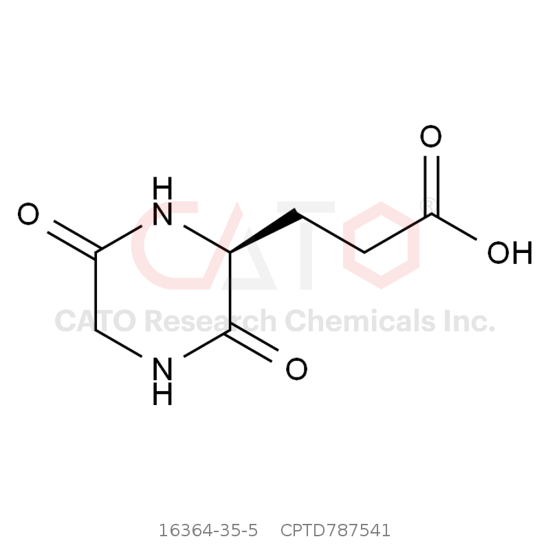 CAS No.:16364-35-5,Cyclo(-谷氨酸-Gly)