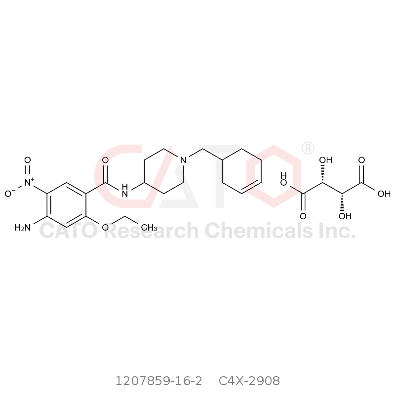 CAS No.:1207859-16-2,Cinitapride Hydrogen Tartrate