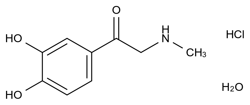 CAS No.:62-13-5（HCl salt）,盐酸肾上腺素水合物