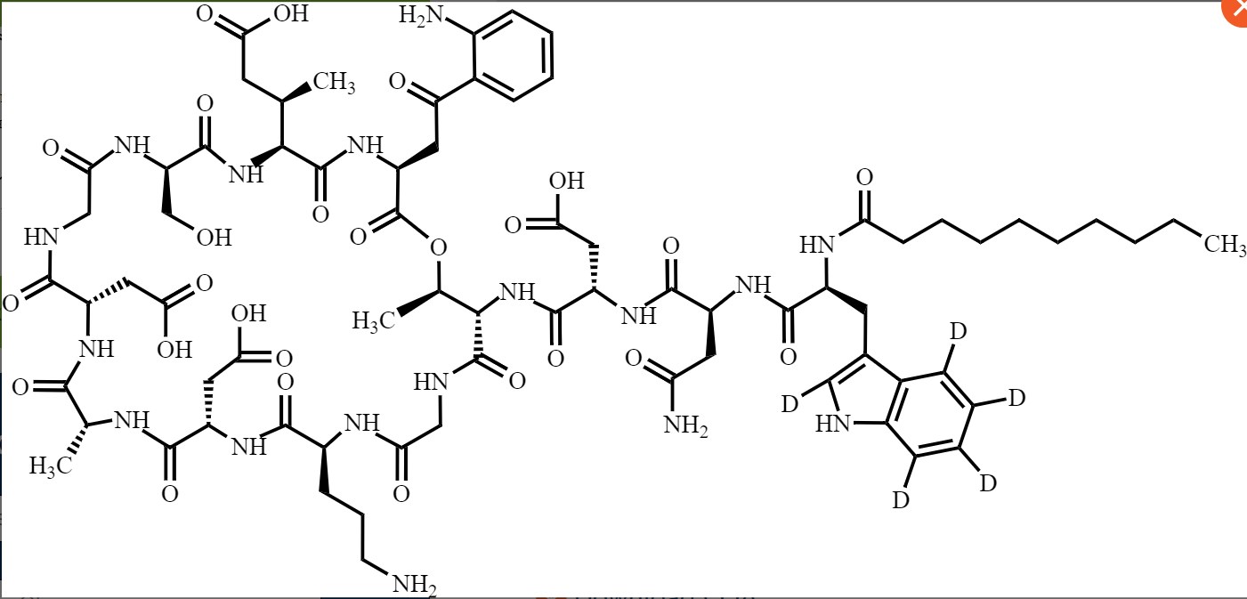 CAS No.:1356579-56-0,Daptomycin-d5