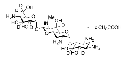 Apramycin Acetate - Deuterated structure
